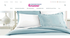 Desktop Screenshot of brunnerteppi.ch